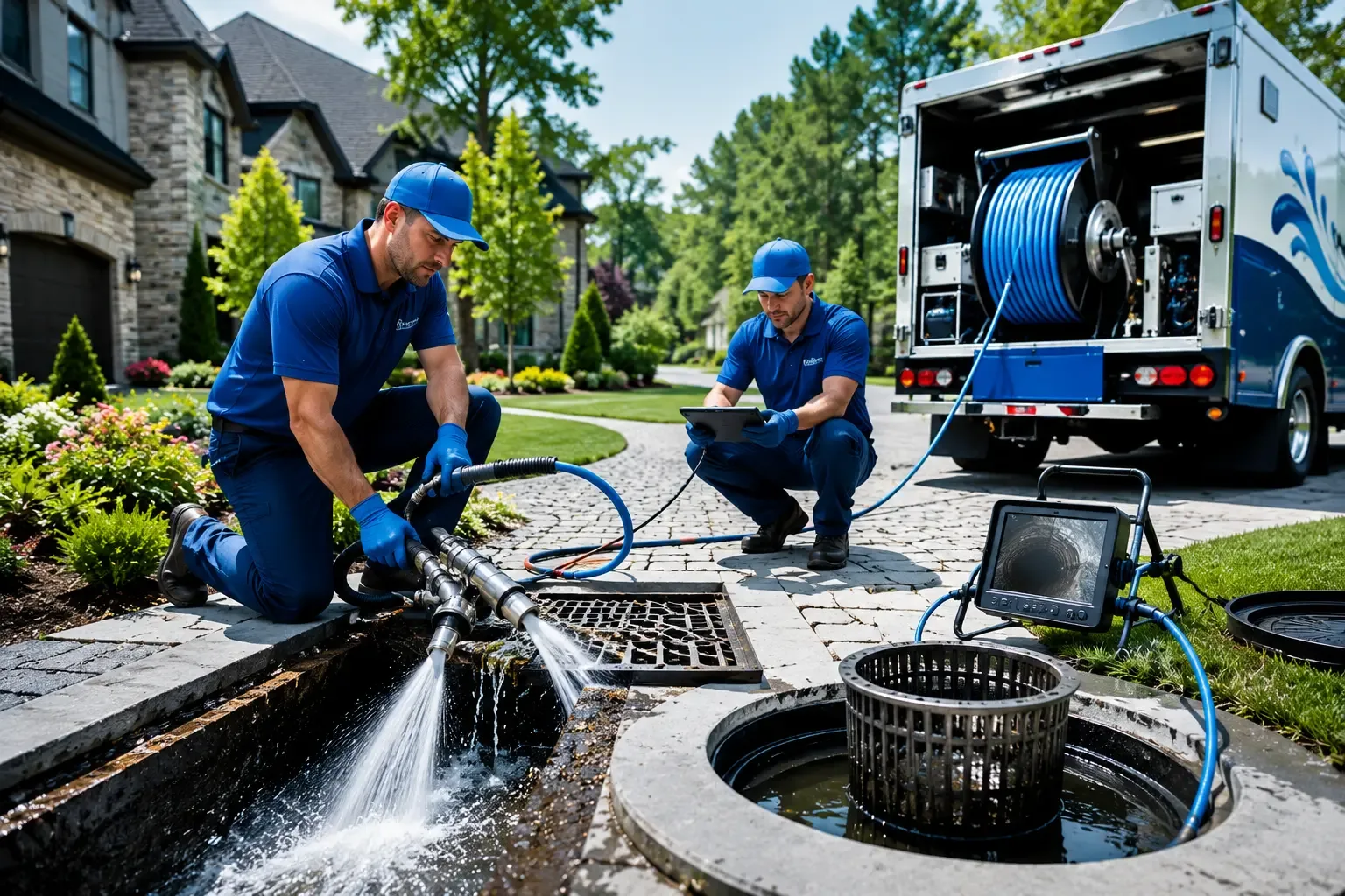 Local outdoor drain cleaning professionals in New Hampton, IA